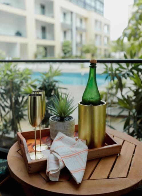 Enjoy Luxury Studio W/Pool @Embassy Gardens アクラ エクステリア 写真